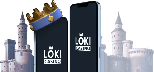 Web app Loki Casino su smartphone